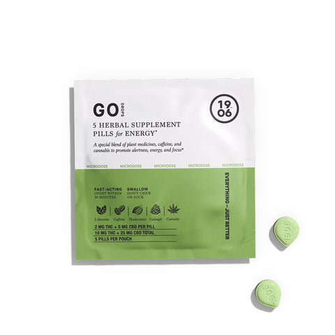 Go Herbal Supplement Pills 10mg THC - Hemp House