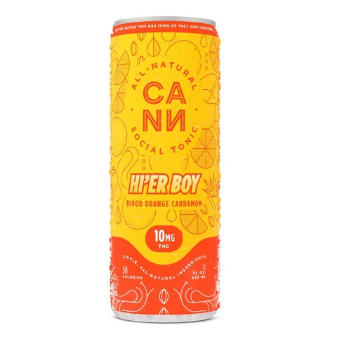 Hi'er Boy Blood Orange Cardamom Social Tonic 10mg THC - Hemp House