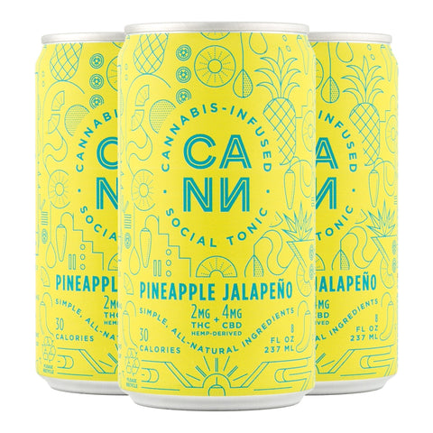 Pineapple Jalapeño Social Tonic 2mg THC - Hemp House