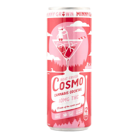 Boat Cruise Cosmo Cannabis Infused Cocktail 10mg THC - Hemp House