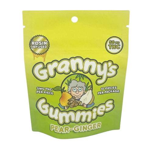 GRANNY'S Live Rosin Gummies 50mg THC (2 Flavors) - Hemp House