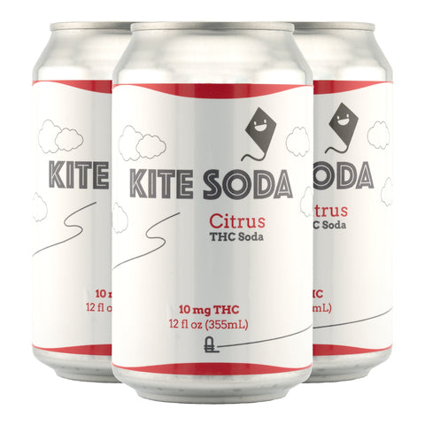 Cherry Cola THC Soda 10mg THC - Hemp House