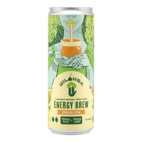 Citrus Cannabis Infused Yerba Mate Tea 10mg THC - Hemp House