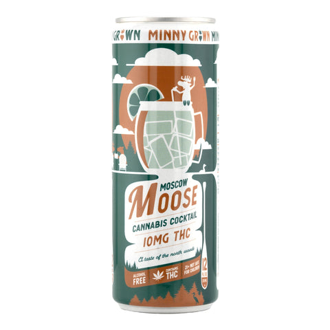 Moscow Moose Cannabis Infused Cocktail 10mg THC - Hemp House