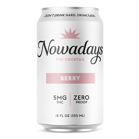 NOWADAYS Infused Cocktails 5mg THC (2 Flavors) - Hemp House