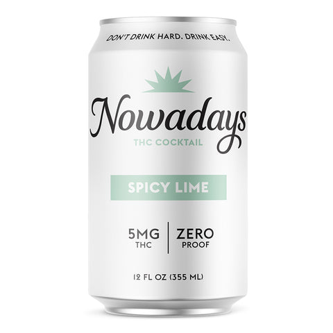 NOWADAYS Infused Cocktails 5mg THC (2 Flavors) - Hemp House