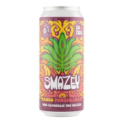 Smazey THC Seltzer White Peach 10mg THC