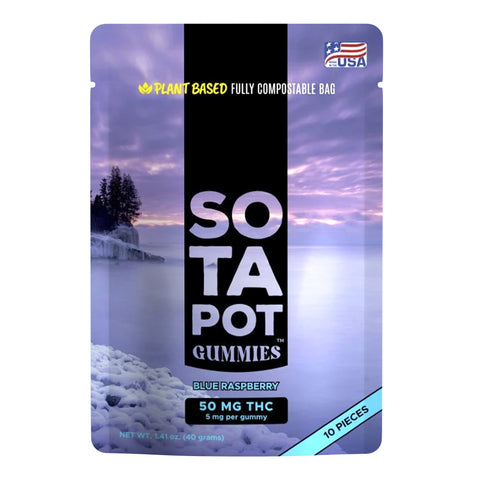 SOTA POT Delta - 9 THC Gummies 50mg THC (5 Flavors) - Hemp House