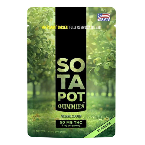 SOTA POT Delta - 9 THC Gummies 50mg THC (5 Flavors) - Hemp House