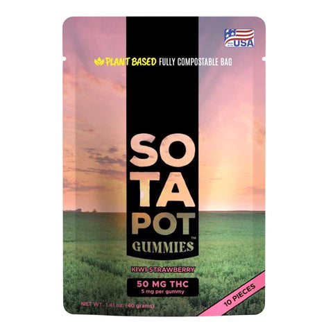 SOTA POT Delta - 9 THC Gummies 50mg THC (5 Flavors) - Hemp House