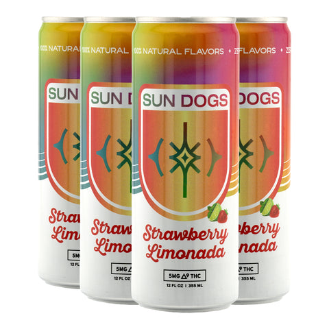 Sun Dogs Strawberry Limonada 6 pack