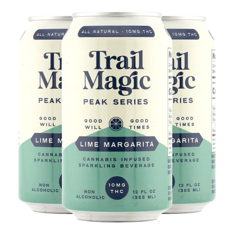 Trail Magic Peak Series 10mg THC Lime Margarita 4 pack