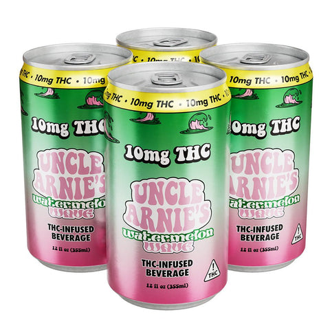 Watermelon Wave THC Infused Beverage 10mg THC - Hemp House