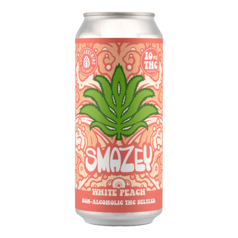 Smazey White Peach THC Seltzer