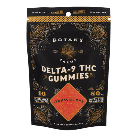 Strawberry Delta - 9 THC Gummies 50mg THC - Hemp House