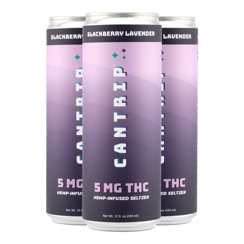 Lemon Basil Hemp - Infused Seltzer 5mg THC - Hemp House