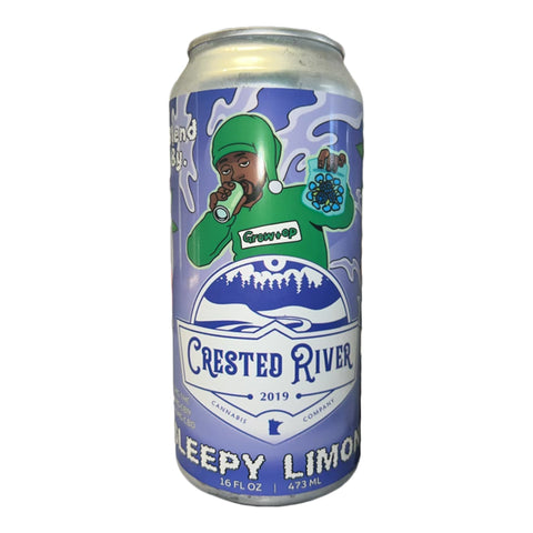 Crested River x Grow+Op: Sleepy Limone Soda 10mg THC - Hemp House