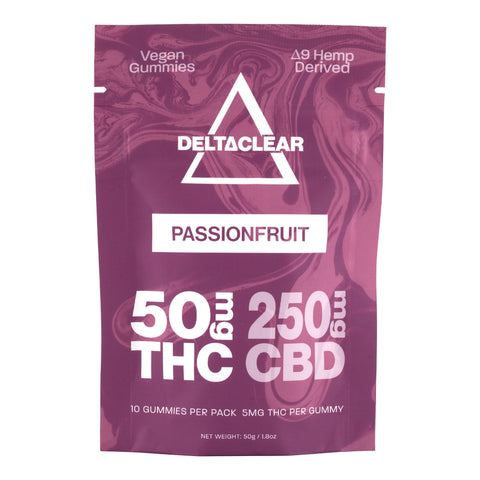 Wild Berry 5:1 CBD+THC Vegan Gummies 50mg THC - Hemp House