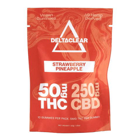 Wild Berry 5:1 CBD+THC Vegan Gummies 50mg THC - Hemp House
