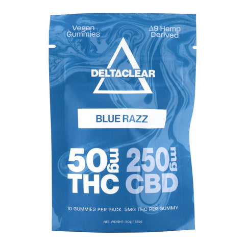 Wild Berry 5:1 CBD+THC Vegan Gummies 50mg THC - Hemp House