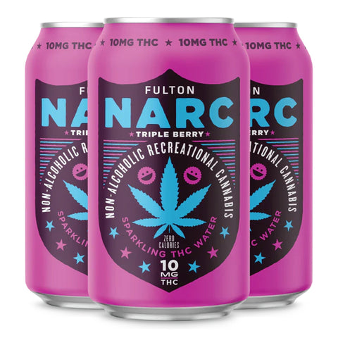 Narc Tropical Sparkling Water 10mg THC - Hemp House