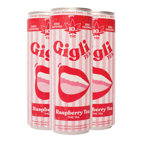 Raspberry Infused Iced Tea 10mg THC - Hemp House