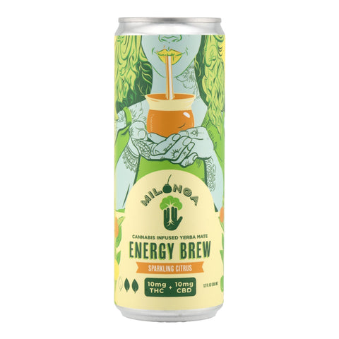 Citrus Cannabis Infused Yerba Mate Tea 10mg THC - Hemp House