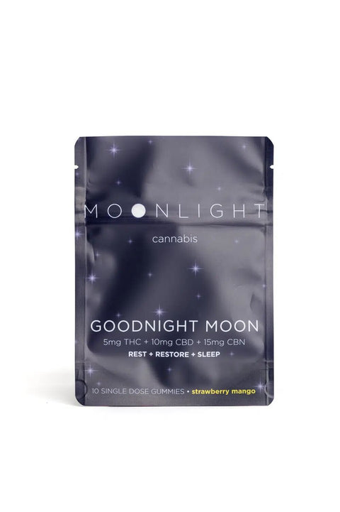 Full Moon Sour Blackberry THC+CBD Live Resin Gummies 50mg THC - Hemp House