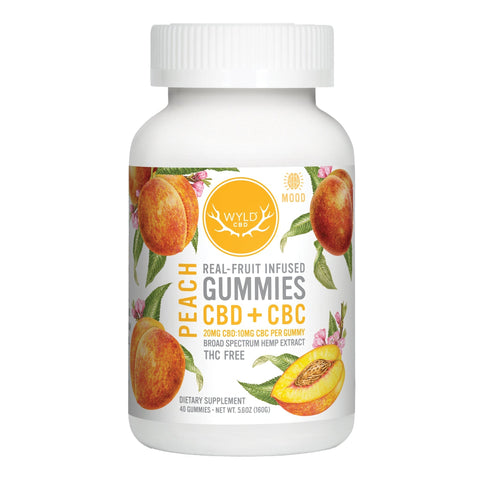 Peach Real - Fruit Infused Gummies CBD+CBC 800mg CBD - Hemp House