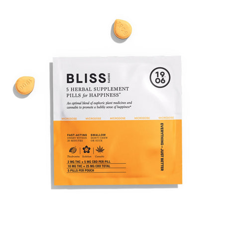 Bliss Herbal Supplement Pills 10mg THC - Hemp House