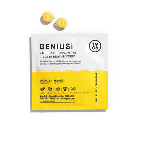 1906 Genius Drops Microdose THC 5ct