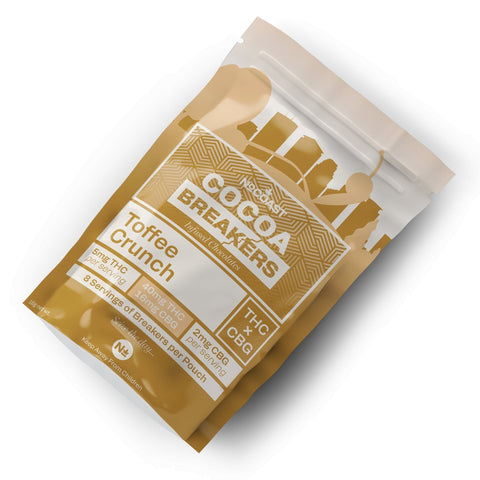 Toffee Crunch Cocoa Breakers THC+CBG 40mg THC - Hemp House