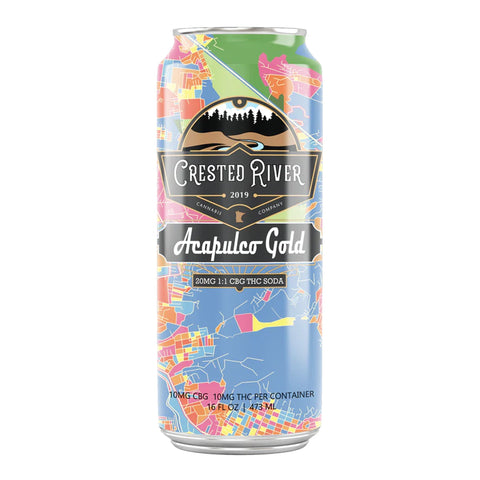 Acapulco Gold Homegrew Soda 10mg THC