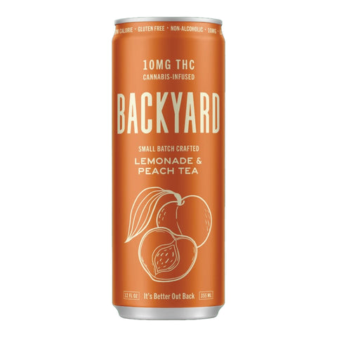 Peach Lemonade Infused Iced Tea 10mg THC - Hemp House