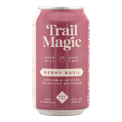 Trail Magic Berry Basil Sparkling Beverage