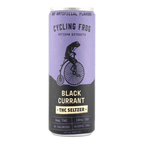 Black Currant THC Seltzer 5mg THC - Hemp House