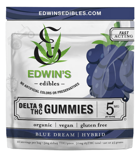 Blue Dream Fast - Acting THC Gummies 50mg THC - Hemp House