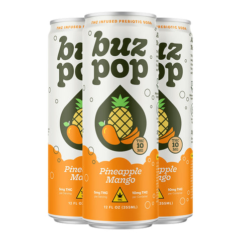 BUZ POP Prebiotic THC Soda 10mg THC - Hemp House