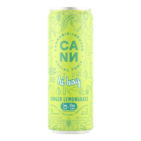 Hi Boy Ginger Lemongrass Social Tonic 5mg THC - Hemp House