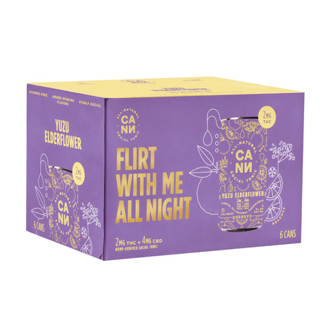Yuzu Elderflower Social Tonic 2mg THC - Hemp House