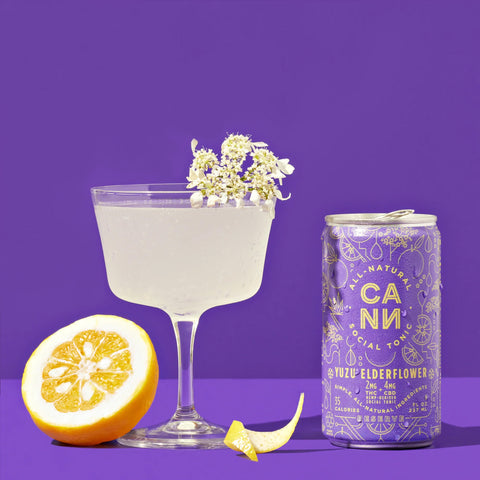 Yuzu Elderflower Social Tonic 2mg THC - Hemp House