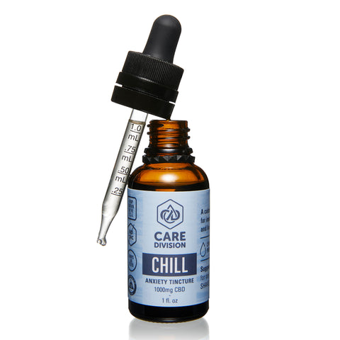 CARE DIVISION "Chill" Anxiety Tincture 1000mg CBD - Hemp House