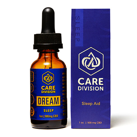 CARE DIVISION "Dream" Sleep Aid Tincture 500mg CBD - Hemp House