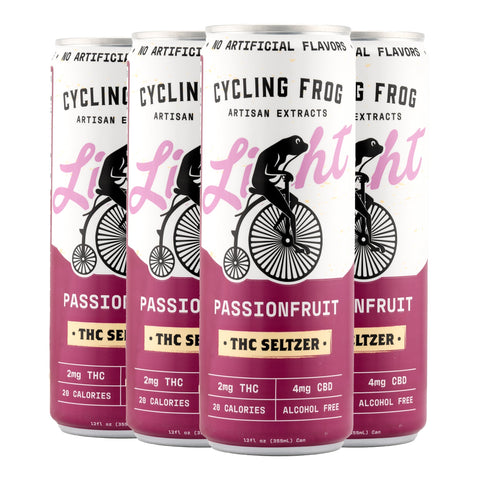 Passion Fruit Light Seltzer 2mg THC - Hemp House