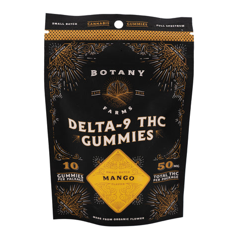 BOTANY FARMS Delta-9 THC Gummies 50mg THC (6 Flavors) - Hemp House Store