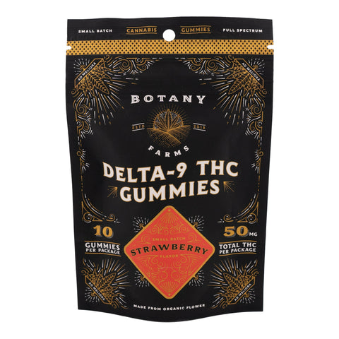 Strawberry Delta - 9 THC Gummies 50mg THC - Hemp House