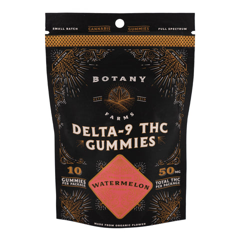 Watermelon Delta - 9 THC Gummies 50mg THC - Hemp House
