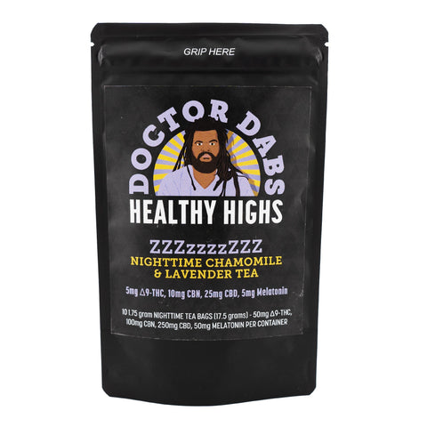 DOCTOR DABS THC Tea 50mg THC - Night Time - Hemp House