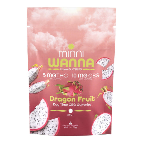 Dragonfruit THC+CBG Wake Gummies 50mg THC - Hemp House