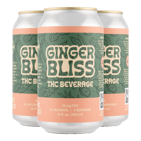 Earl Giles Ginger Bliss THC Beverage 10mg THC - 4 pack